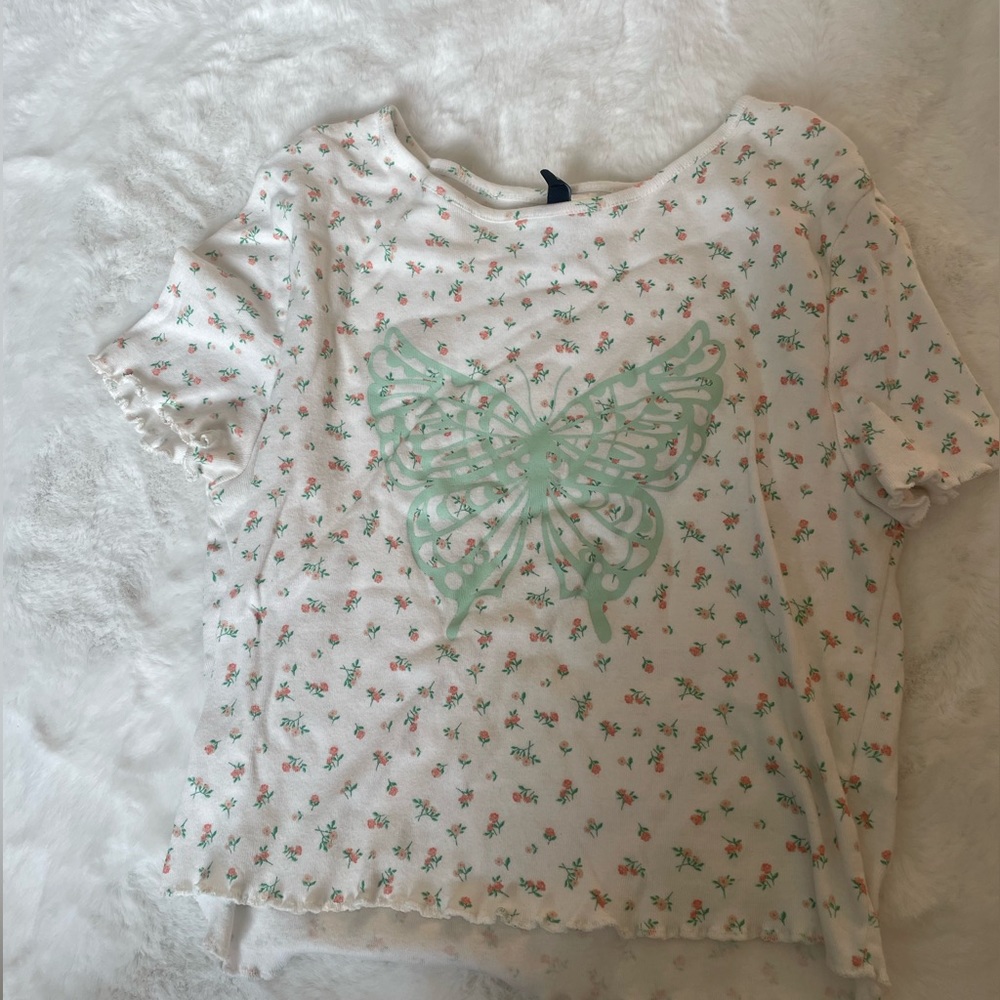 Butterfly Baby Tee